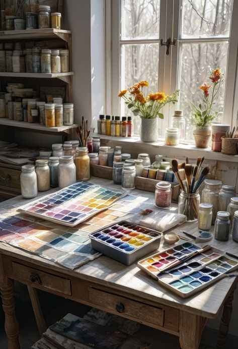 Atelier de peinture Photo d'un atelier de peinture